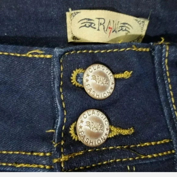 Raw 7 Junior Women's Skinny Jeans Jeggings - Picture 3 of 5